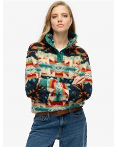 Супермягкий джемпер хенли с принтом, Nava Quilt Print Superdry