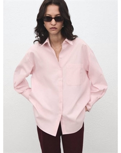 Джвани оверсайз рубашка, Pastel Pink Mango