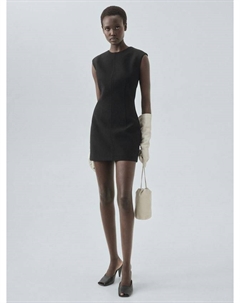 Тропи платье мини без рукавов, Black Mango