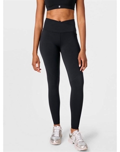 Леггинсы Power Wrap для тренировок с поясом, Black Sweaty betty