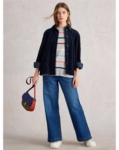 Куртка Eden из вельвета, Dark Navy White stuff