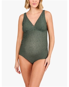 Платье-купальник для беременных с V-образным вырезом, Khaki Jojo maman bébé