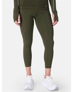Утепленные леггинсы Winter Power 7/8, Nori Green Sweaty betty