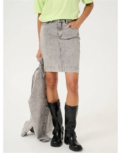 Мини-юбка Amelia из денима, Mid Grey Kaffe
