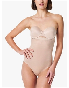 Shape невидимые трусы с высокой талией, Champagne Beige Spanx
