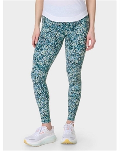 Мощные легинсы для тренировок, Blue Meadow Print Sweaty betty