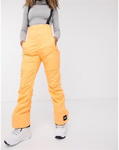 Оранжевые лыжные брюки с завышенной талией O`neill