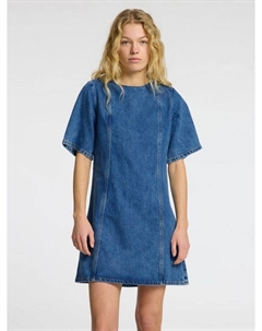 Мини-платье Rie Denim, Blue Selected