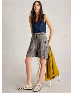 Шорты Frankie из льняной смеси с вискозой LENZING ECOVERO White stuff