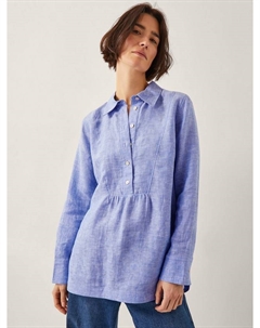 Топ Lola из чистого льна, Blue Monsoon