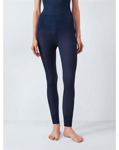 Рифленые термолеггинсы из шелка, Dark Sapphire John lewis