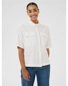 KAnaya Liah хлопковая утилитарная рубашка, Chalk Kaffe