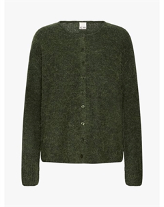 Кардиган Kamara из тонкой вязки, Rifle Green Ichi