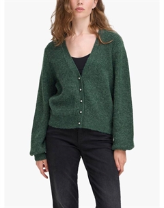 Кардиган Marin с V-образным вырезом из шерстяной смеси, Pineneedle Ichi