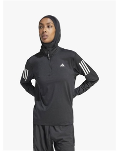 Женская беговая кофта Own The Run 1/2 Zip, Blacl Adidas