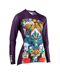 Джерси эндуро с длинным рукавом Gravity 4.0, мультиколор Leatt