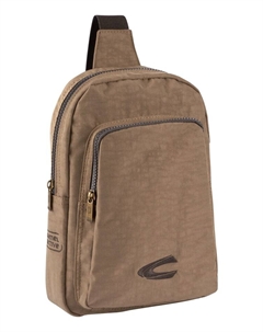 Наплечная сумка JOURNEY Umhängetasche aus leichtem Nylon, песочный Camel active