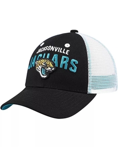 Детская регулируемая кепка-тракер Preschool Black Jacksonville Jaguars Core Lockup Outerstuff