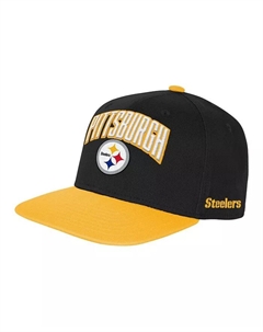 Дошкольная черная регулируемая кепка Pittsburgh Steelers Essentials Outerstuff