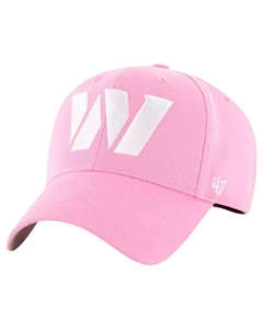 Регулируемая кепка Big Girls Pink Washington Commanders Rose MVP '47 brand