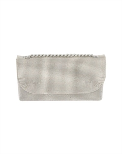 Клатч, серебряный Faina