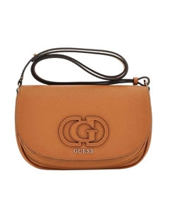 Сумка Calebra Convertible Flap, коричневый Guess