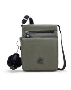 Сумка кросс-боди New Eldorado 1L, зеленый Kipling