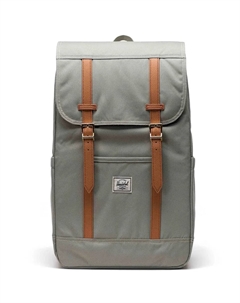 Мужской тканевый рюкзак 23 л из переработанного сырья Зеленый рюкзак с отделением для ноутбука Herschel