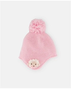 Детская 3D шапочка с фантазийным узором, светло-розовый Kids el corte inglés