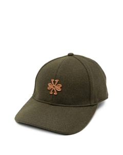 Бейсболка с нашивкой-логотипом, зеленый Jacob cohen