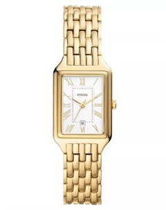 Женские часы-браслет Raquel с позолоченным корпусом из нержавеющей стали, 23 мм Fossil