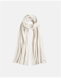 Шарф светло-серого цвета Tommy hilfiger