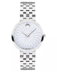 Женские часы Museum Classic Swiss Quartz из нержавеющей стали, 29.5 мм Movado