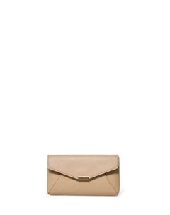 Мини-сумка с треугольным клапаном, коричневый Сфера