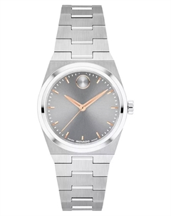 Женские часы Bold Quest со швейцарским кварцевым механизмом в корпусе из нержавеющей стали, 28 мм Movado