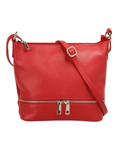 Наплечная сумка, красный Cluty