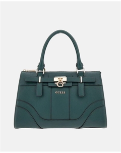 Маленькая сумка на руку с застежкой-молнией, темно-зеленый Guess