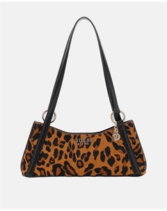 Сумка через плечо на застежке-молнии, мультиколор Guess