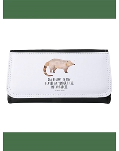 Портмоне Mr & Mrs Panda Damen Nasenbaer, белый Mr. & mrs. panda