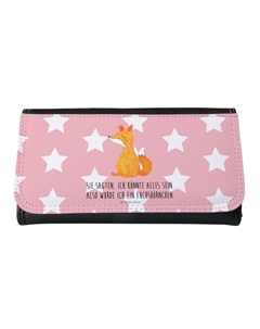 Портмоне Mr & Mrs Panda Damen Einhorn Wunsch, цвет rot pastell Mr. & mrs. panda