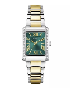 Женские аналоговые часы из нержавеющей стали в двухцветном исполнении, 27 мм Guess