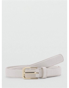 Ремень Mirta с текстурой крокодила, Light Beige Mango