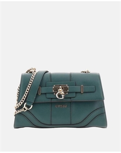 Сумка через плечо с магнитным застежкой, темно-зеленый Guess