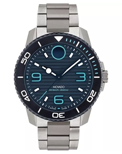 Мужские часы Bold Titanium Sport Swiss Quartz Titanium, 45 мм Movado