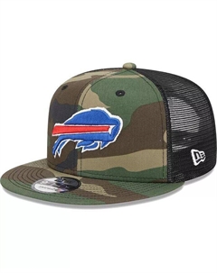 Мужская камуфляжная кепка Buffalo Bills Main Trucker 9FIFTY Snapback New era