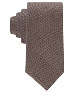 Мужской галстук Colton Textured Solid, загар/бежевый Calvin klein
