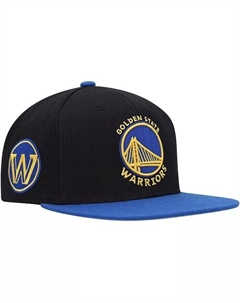 Мужская черная кепка Royal Golden State Warriors Side Core 2.0 Snapback, мультиколор Mitchell and ness