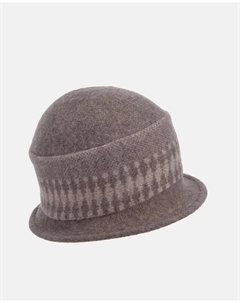 Шляпа колокольчик из вареной шерсти, бежевый Seeberger