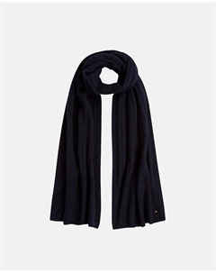 Шарф темно-синего цвета Tommy hilfiger