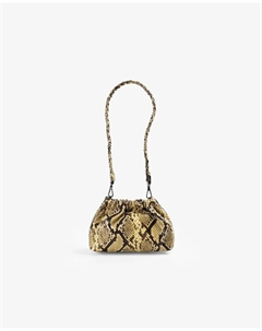 Женская маленькая сумка с отделкой под змеиную кожу, мультиколор Scalpers